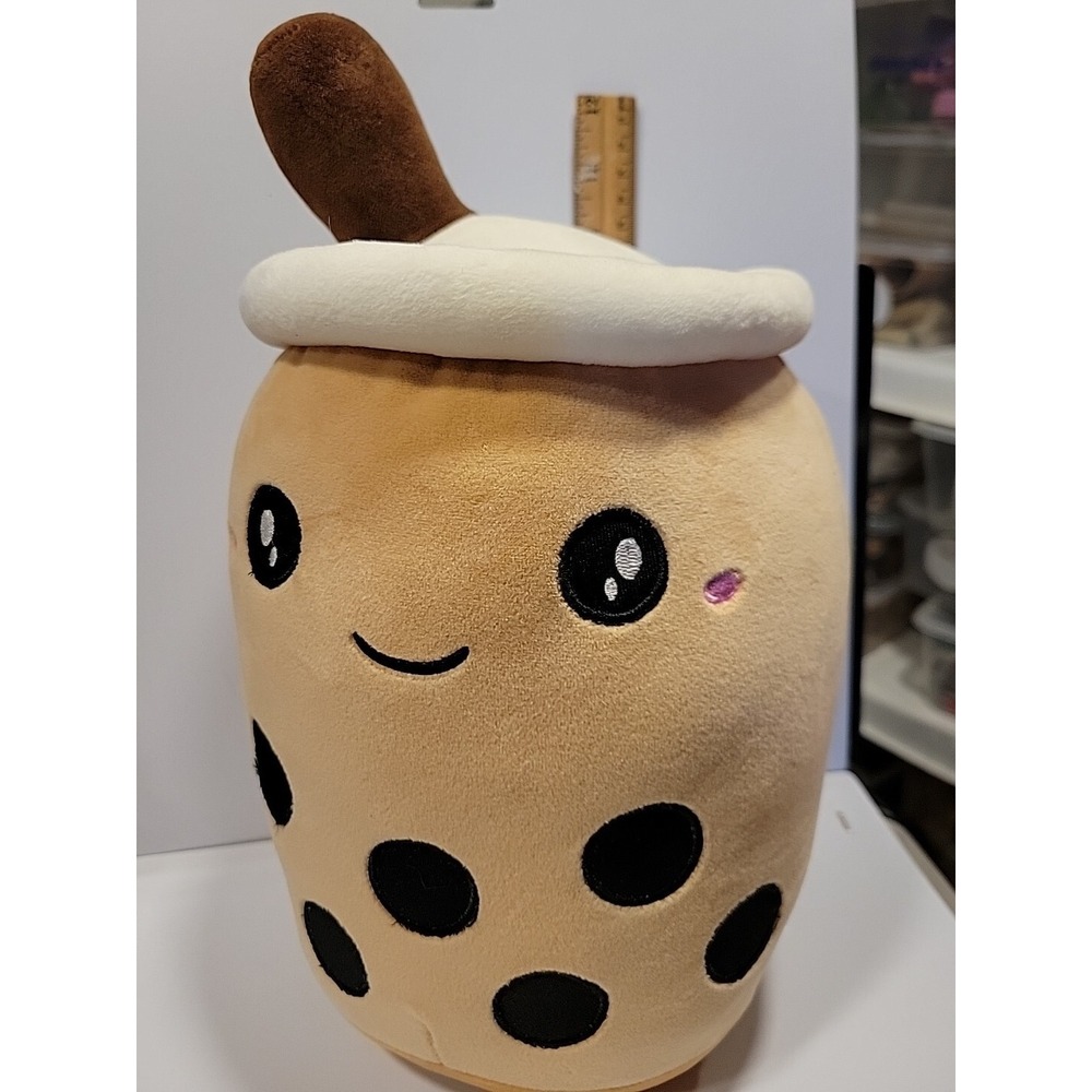 Niuniu Daddy Boba Plushies BIG Plush Stuffy Boba Tea Big Eye Doll